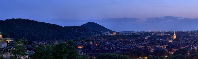 Panorama HDR - Besançon depuis le fort de Beauregard - Doubs - Franche Comté