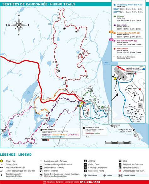 Carte interactive Decathlon Outdoor des sentiers de l’Hérault
