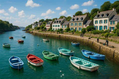 Parcours pittoresque en Bretagne