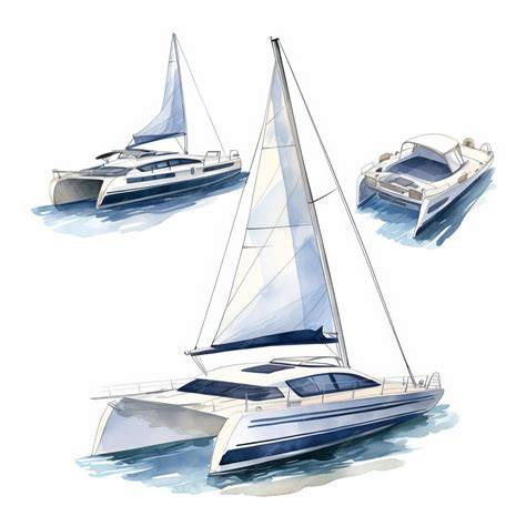 illustration catamaran mare littorale et Multiplast