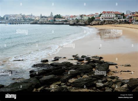 Vue sur la baie et plage de Cascais