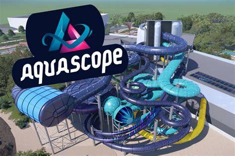 Vue panoramique du parc et zone Aquascope