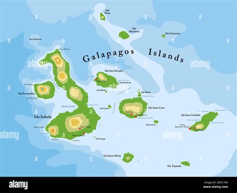 carte des îles et points i de Island Flyover