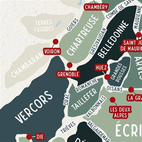 Carte des villes du parcours portugais et des vallées côtières