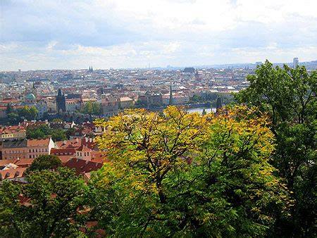 vue sur le château depuis Malá Strana