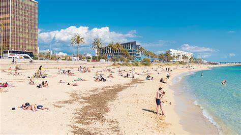 illustration voyage Palma Playa Playa de Palma