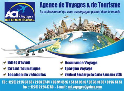 carte europeenne des agences de voyages etrangeres