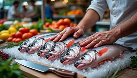 schéma vérification fraîcheur poisson