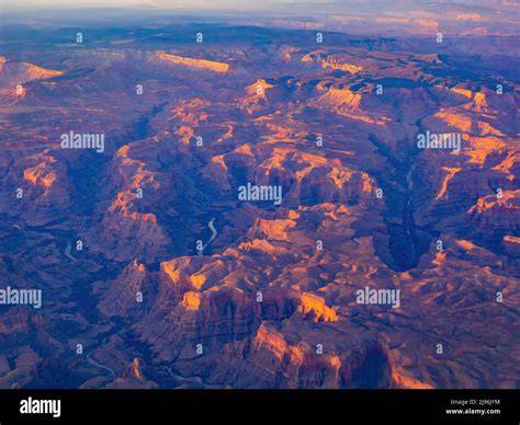 Vue aérienne du Grand Canyon