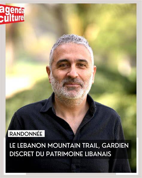 infographie itinéraire Lebanon Mountain Trail et villages traversés