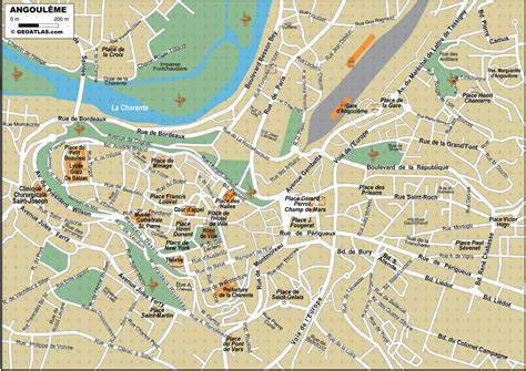 carte des salons Angoulême et environs