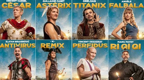 casting voix Astérix et Obélix personnages
