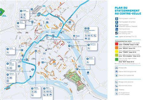 carte des parkings proches de Carcassonne