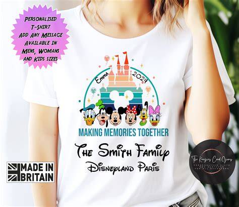 collections t-shirts Disneyland Paris
