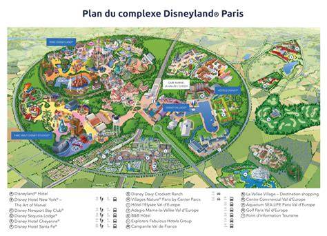 plan halle sécurité Disneyland Paris