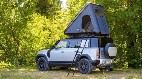 tente de toit Defender et Discovery illustration