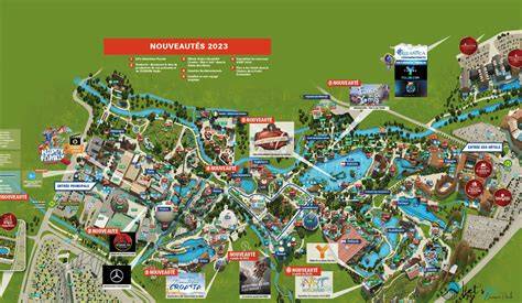 Plan et répartition des restaurants Europa-Park