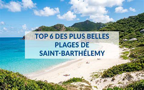 plages paradisiaques Saint-Barthélemy